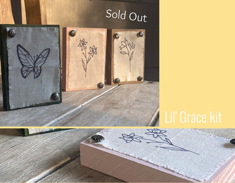 Botanical Wood Block Lil' Kit